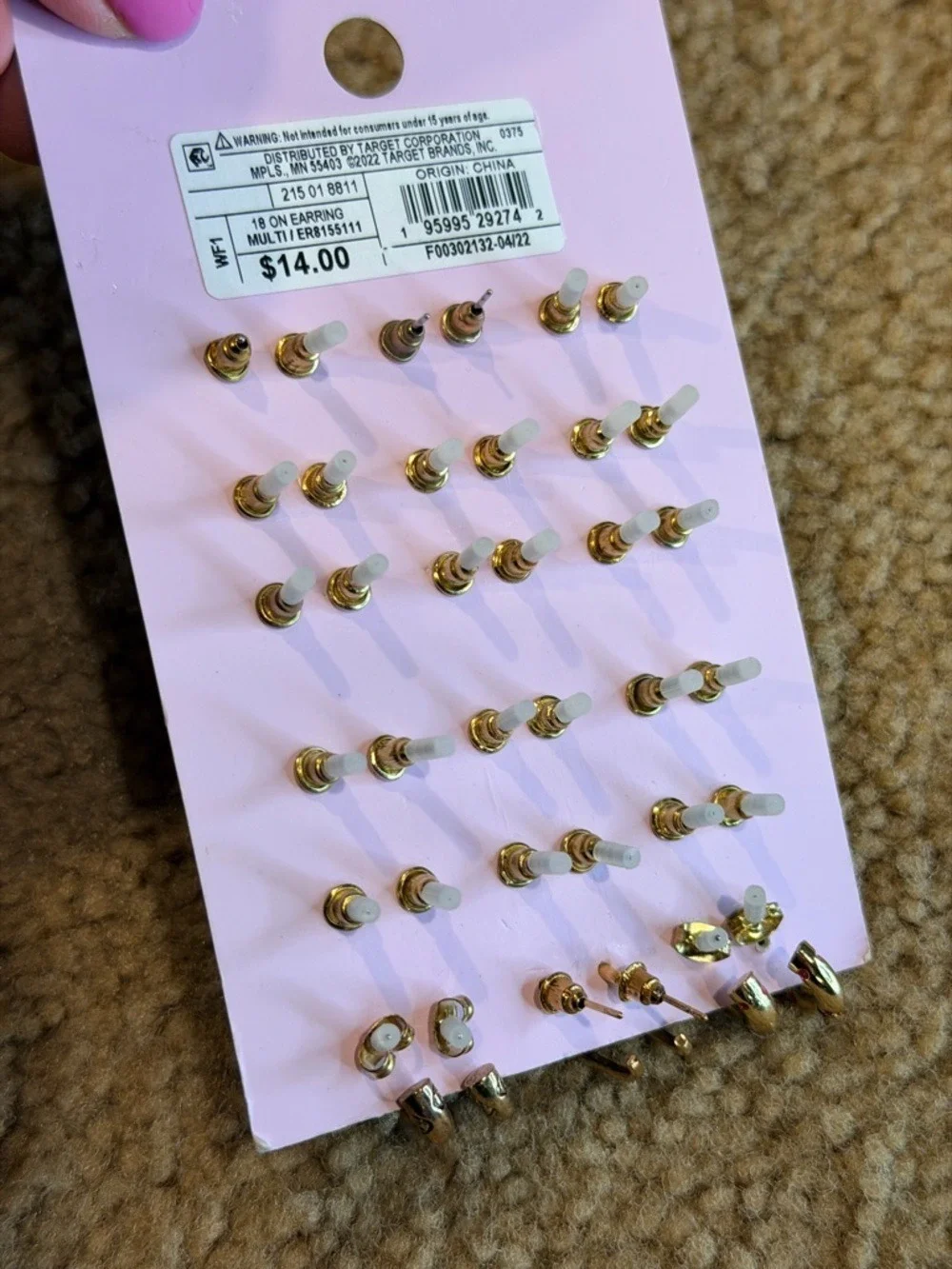 Wild Fable Mixed Earring Set NWT